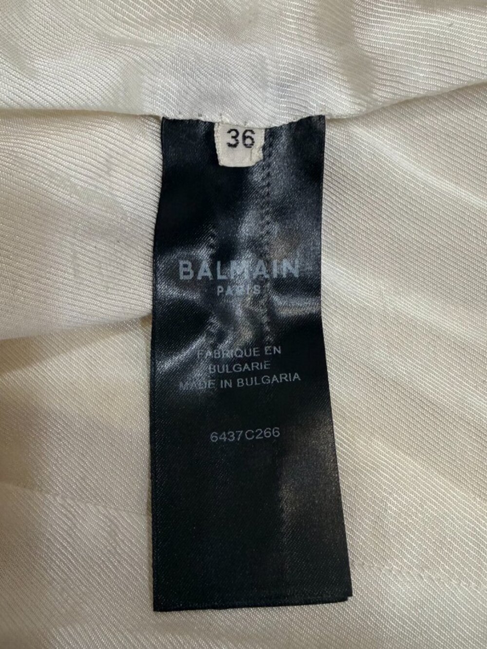 BALMAIN TWEED MINI DRESS SIZE 36 FR, 2 or 4 US NEW - Picture 15 of 15
